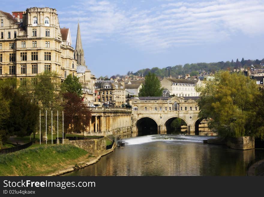 View of the Pulteney Bridge