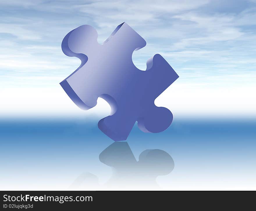 Puzzle piece background