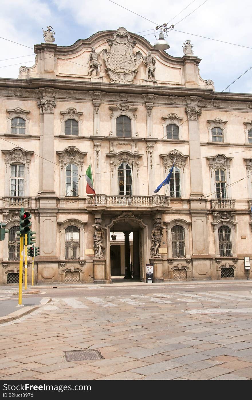 Litta Palace in Milan