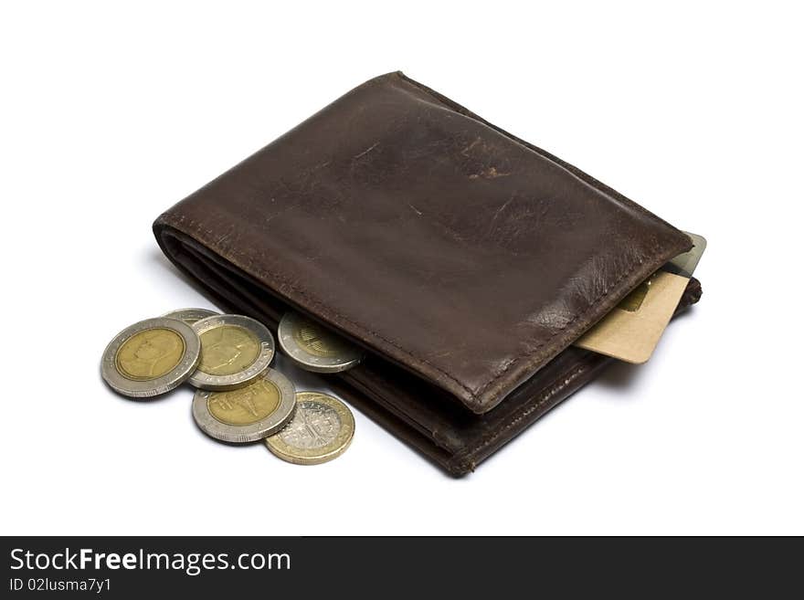 Brown wallet