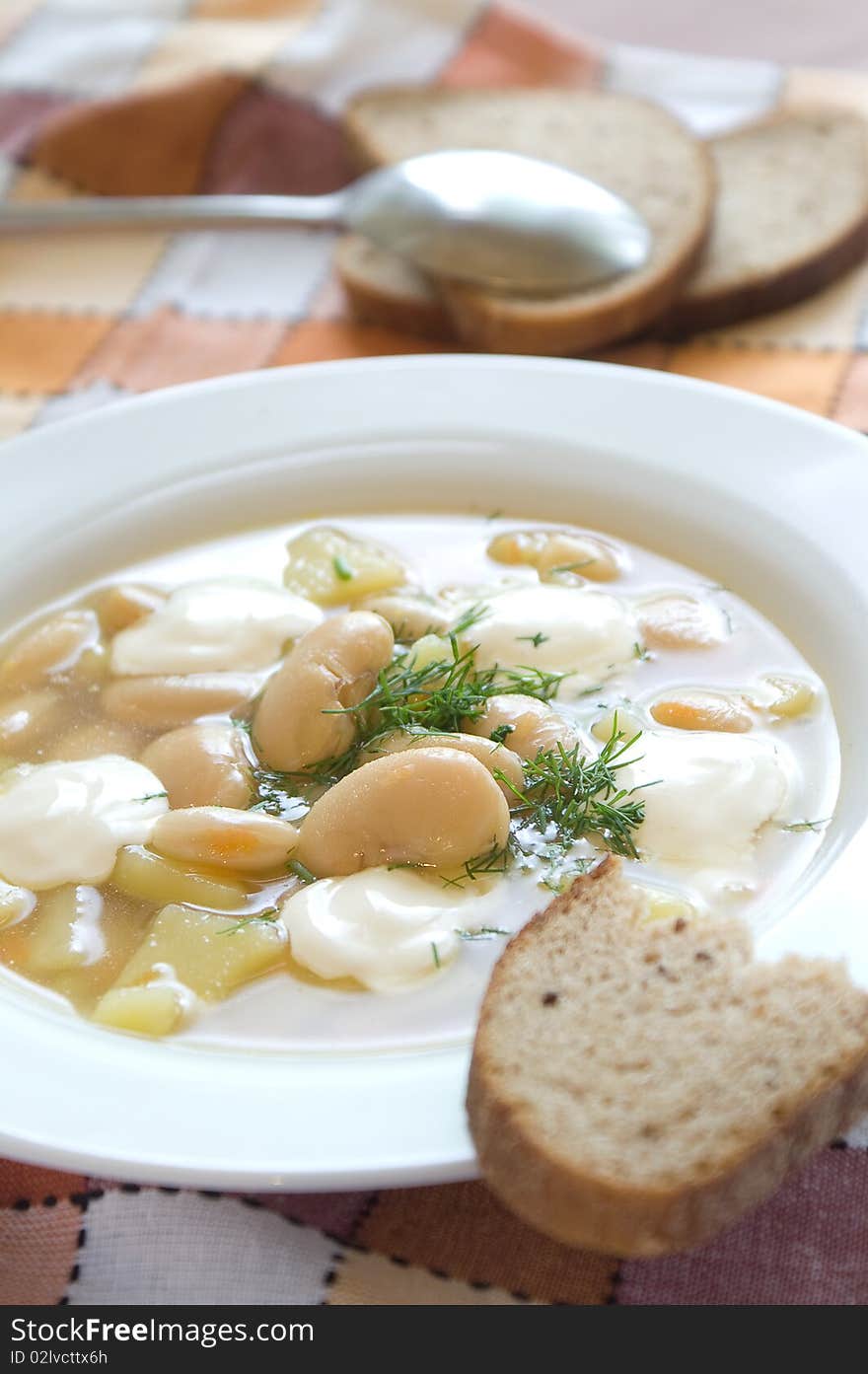 White bean soup