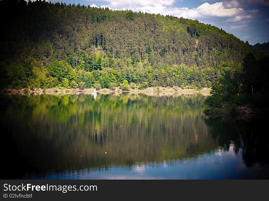 Landscape in Southern Poland