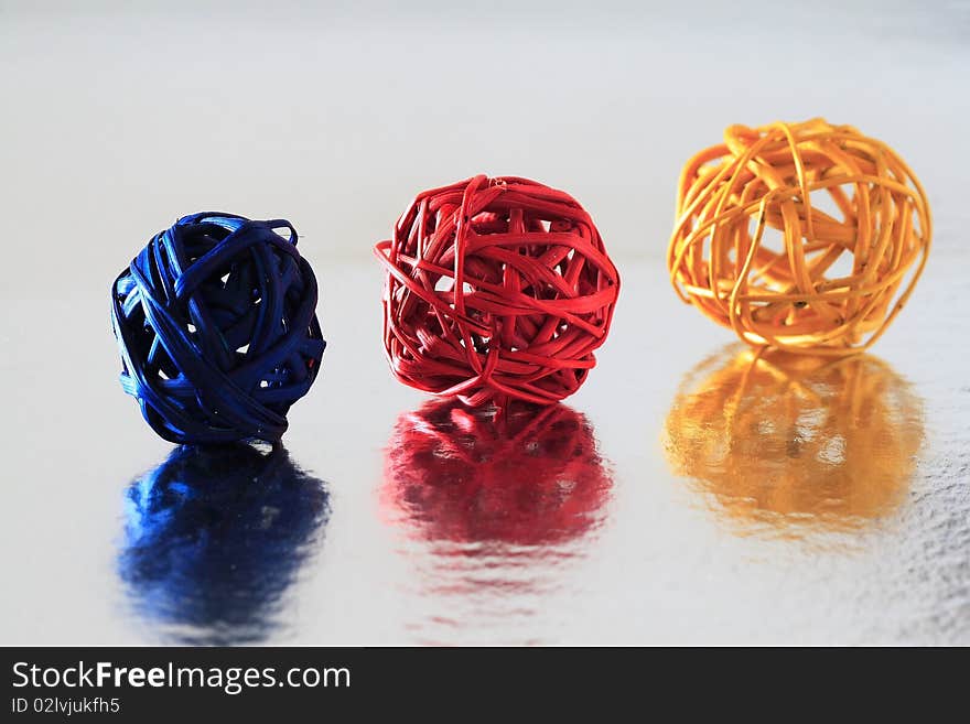 Colored balls