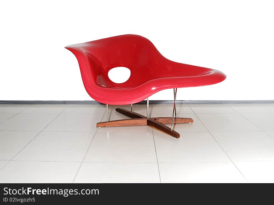 Red exclusive armchair