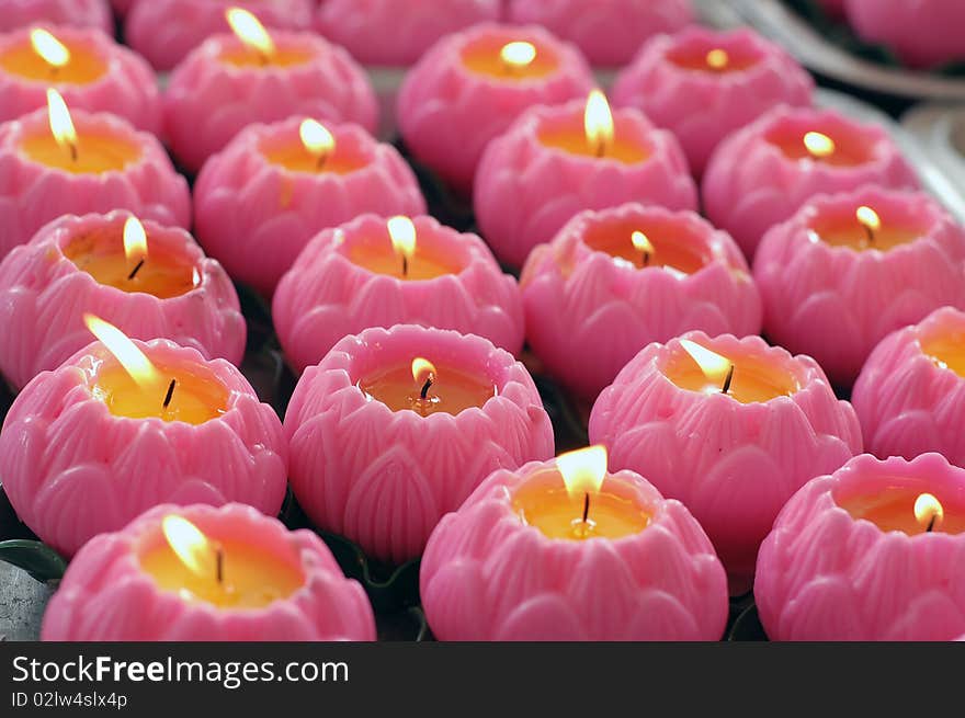 Each candle represent a good wish. it is used in temple. Each candle represent a good wish. it is used in temple