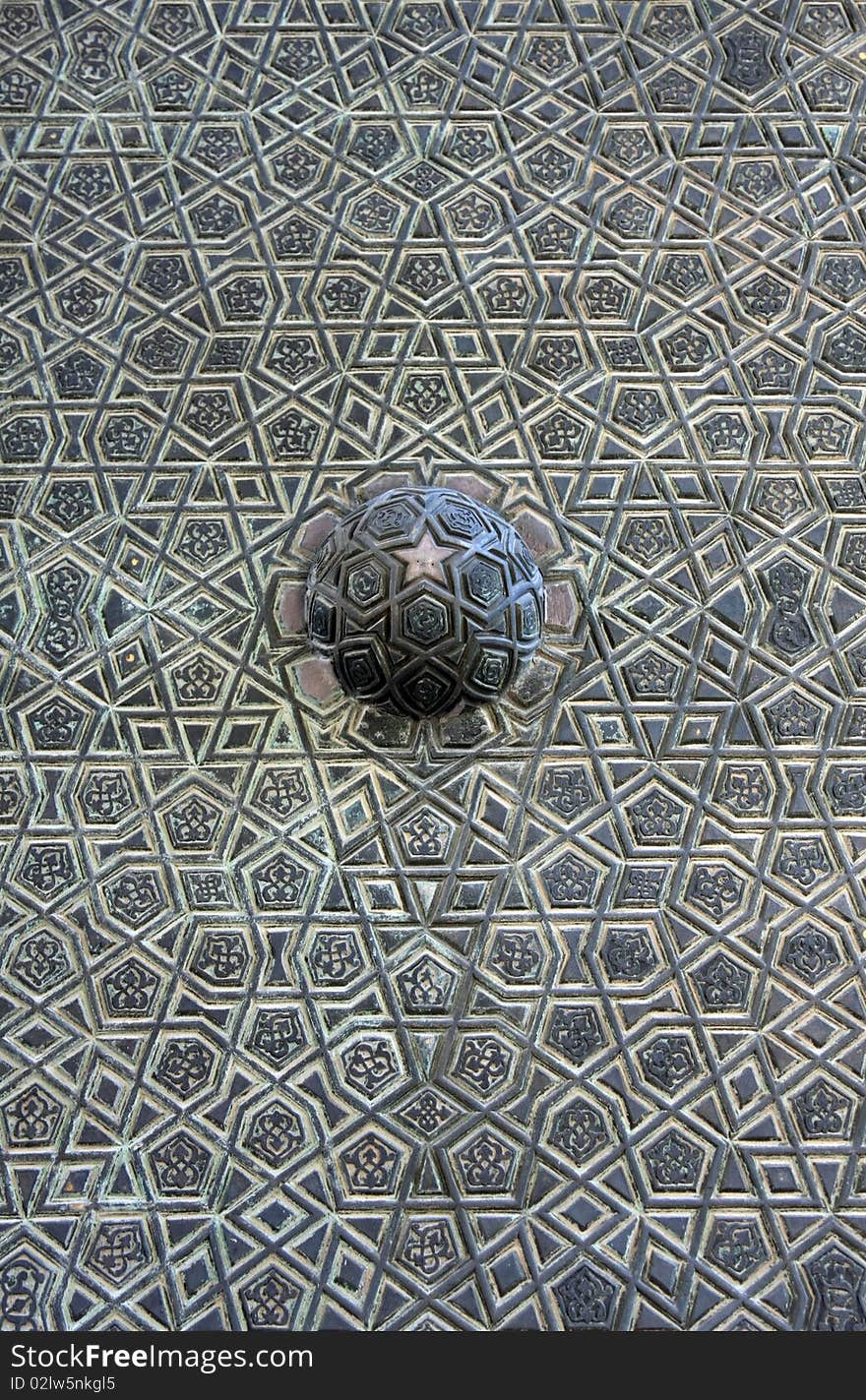 Gate of Blue Mosque, istanbul, turkey