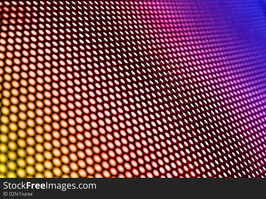 Metal mesh texture with light