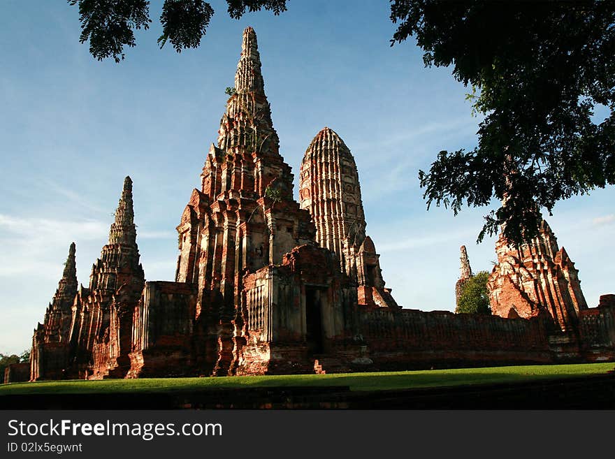 Temple in Ayutthaya province, Thailand