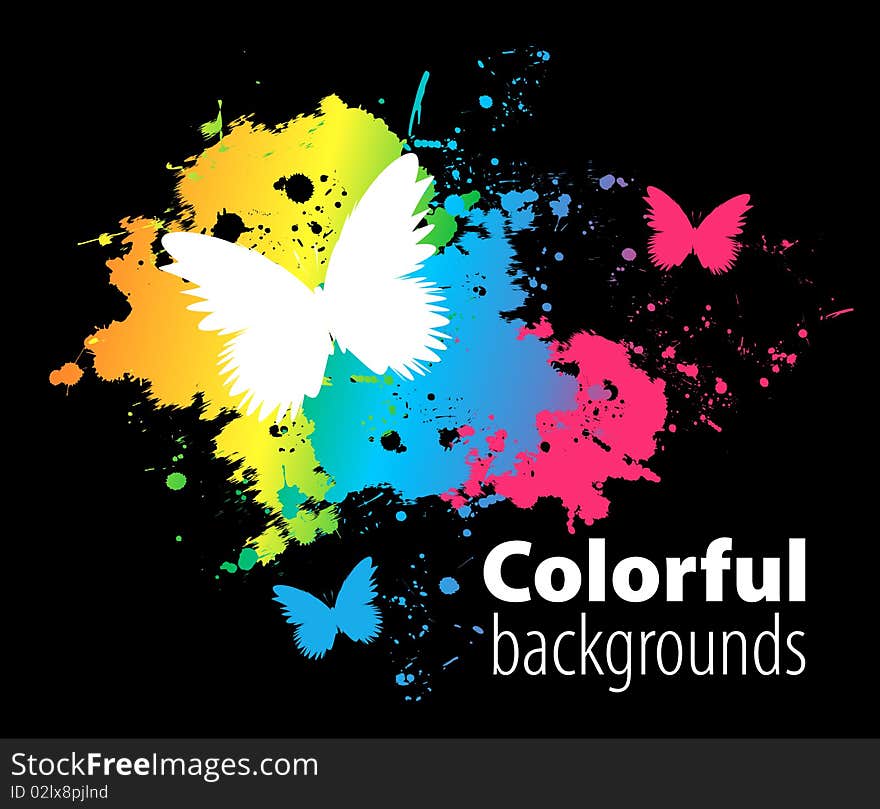 Abstract colorful background