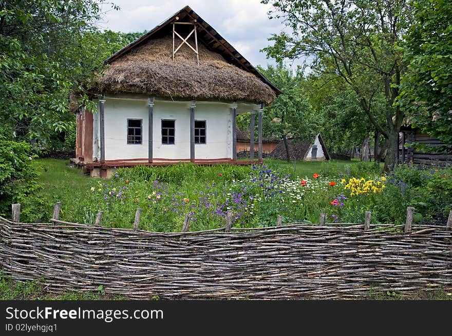 Old  wooden house