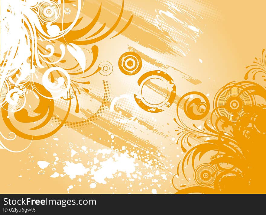 Abstract illustration. Suits well for design. Abstract illustration. Suits well for design.