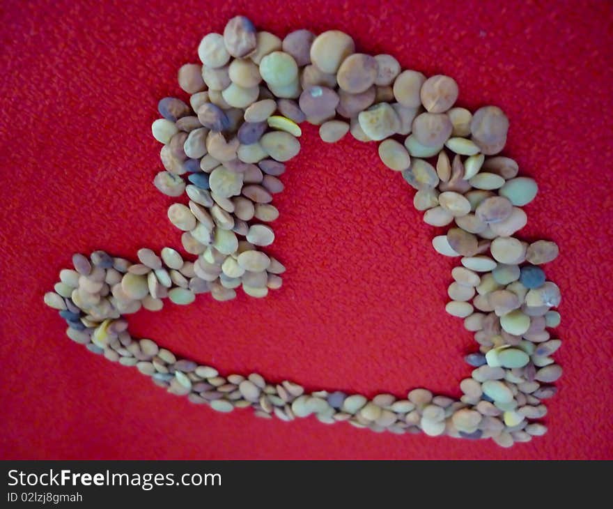 Heart of lentils