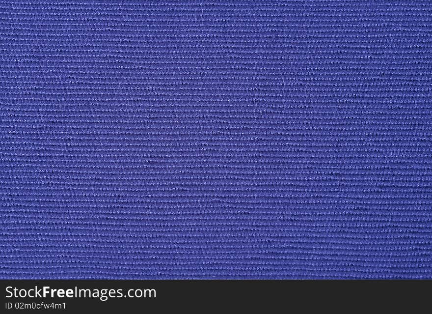 Blue Textile Background With Row Pattern