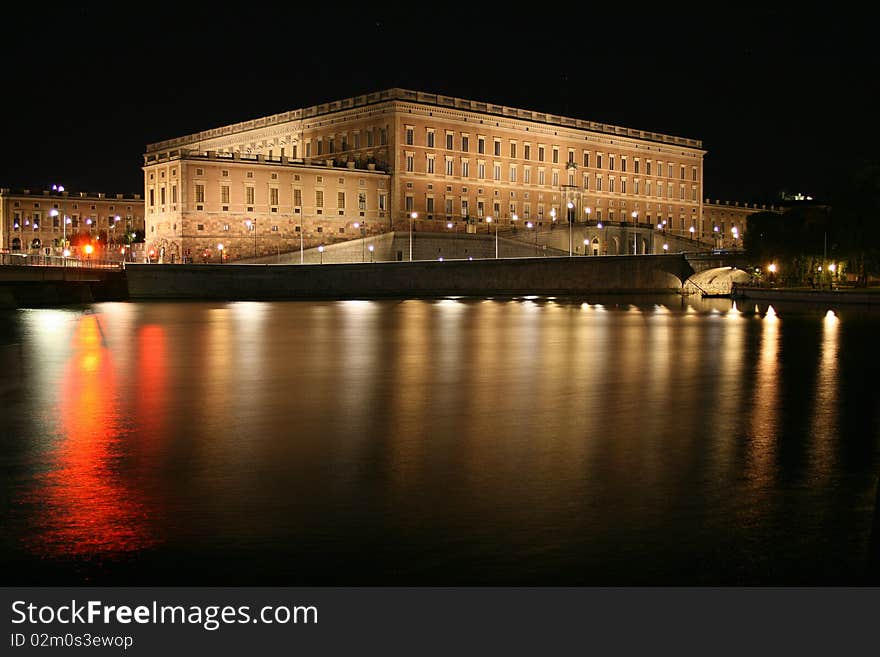 Royal Castle In Stockholm