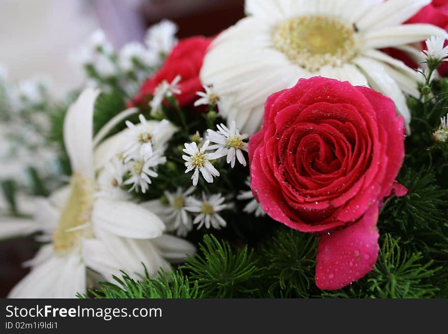 Flower at wedding / marriage ceremony. Flower at wedding / marriage ceremony