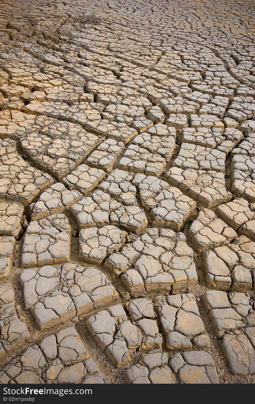 Dry, Soil dry at industrail area Rayong Thailand. Dry, Soil dry at industrail area Rayong Thailand