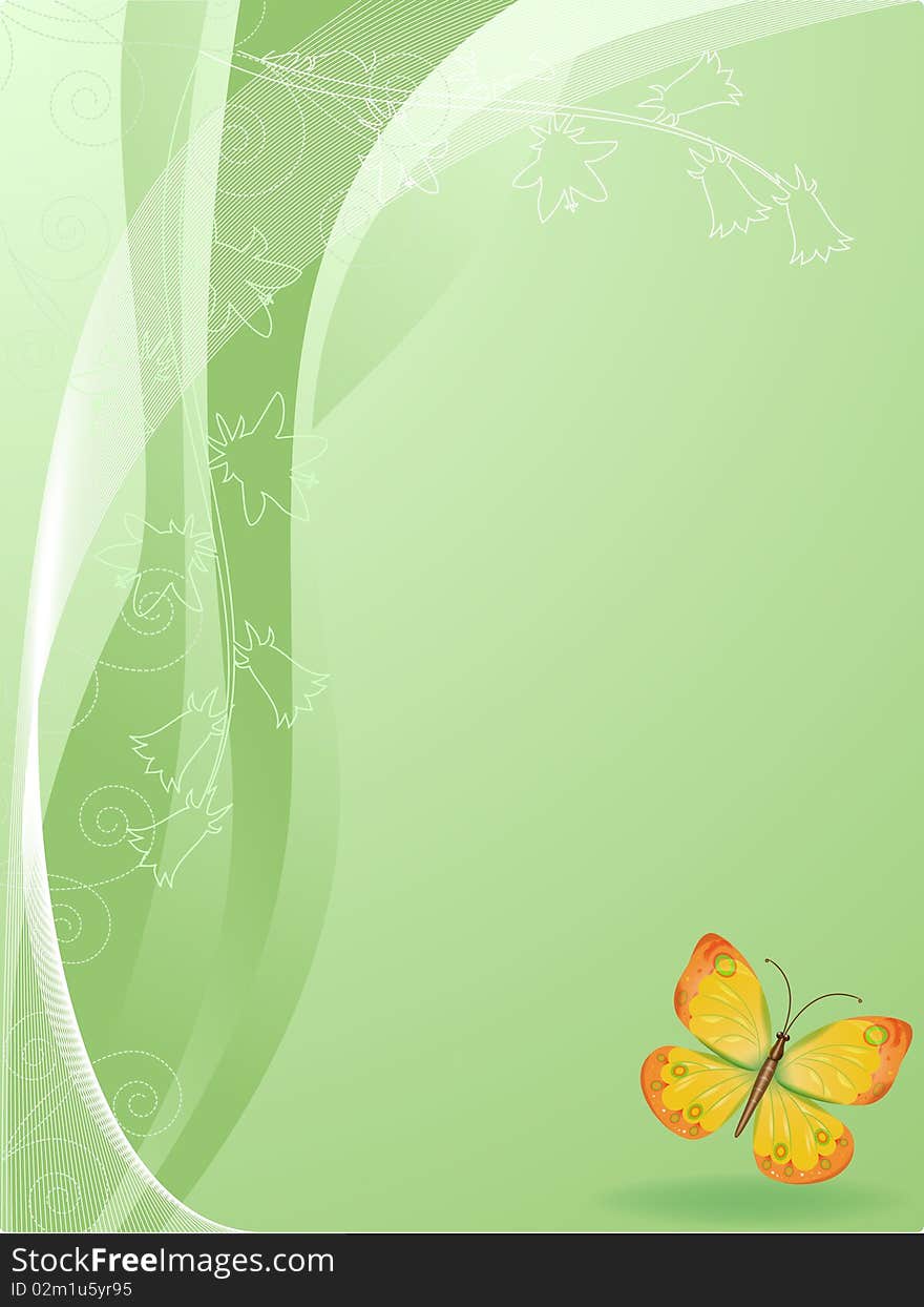 Butterfly background