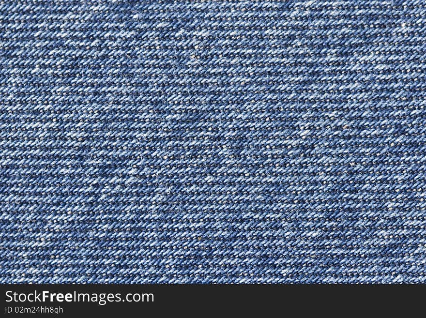 Details of Blue Jeans Texture