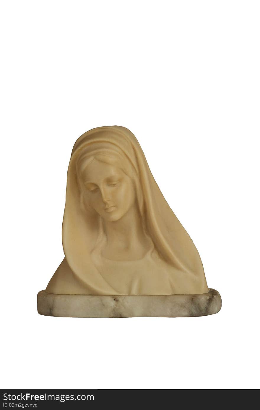 Madonna statue