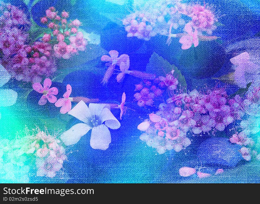 Stylized Floral Picture