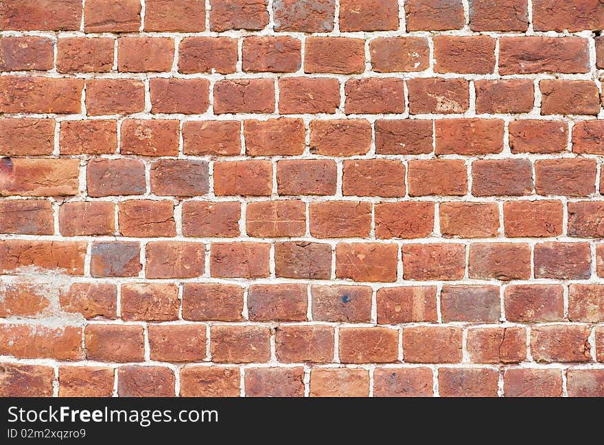 This photo shows a brick wall. This photo shows a brick wall