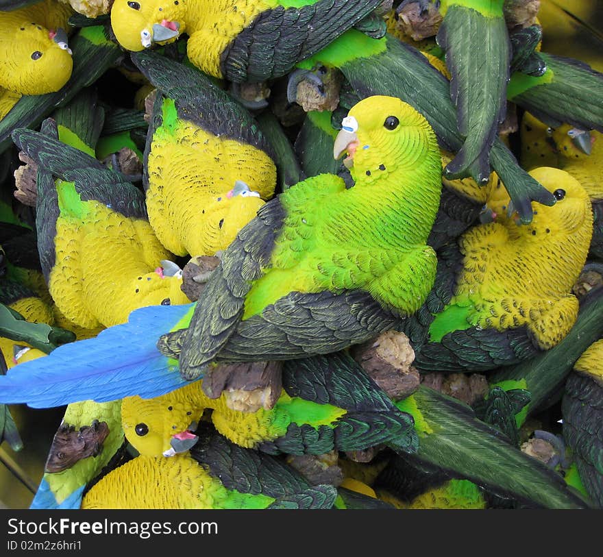 Parrot decoration