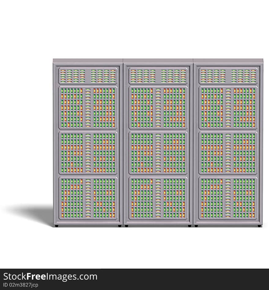 A historic science fiction computer or mainframe.