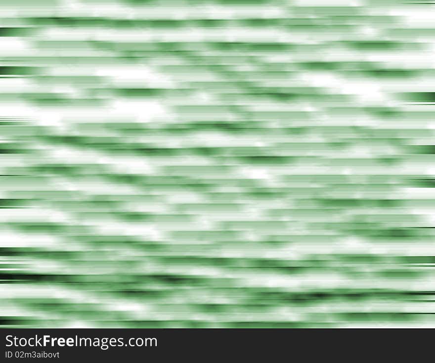 Green background with special effects. Abstract illustration