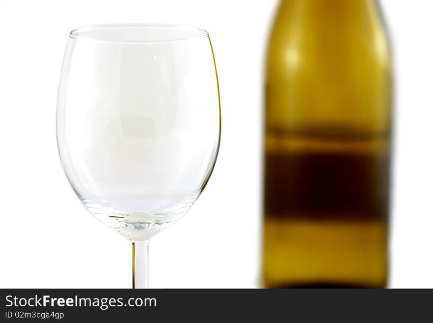 Wine Glass And Bottle