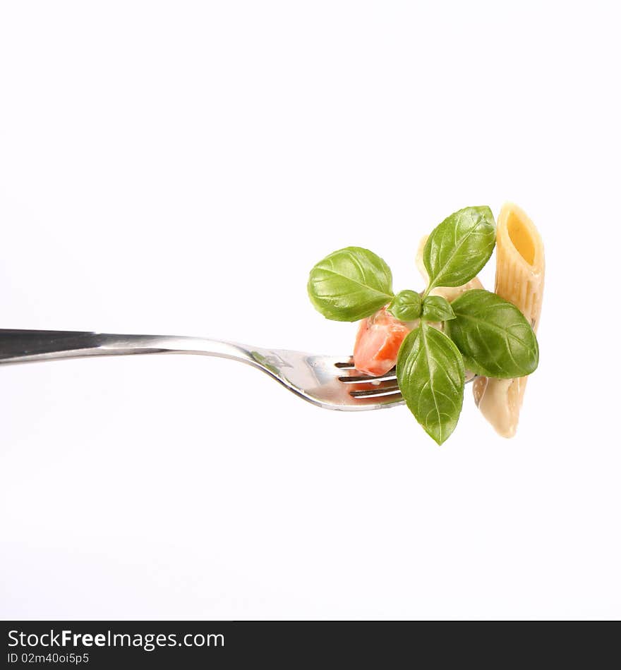 Penne with white sauce