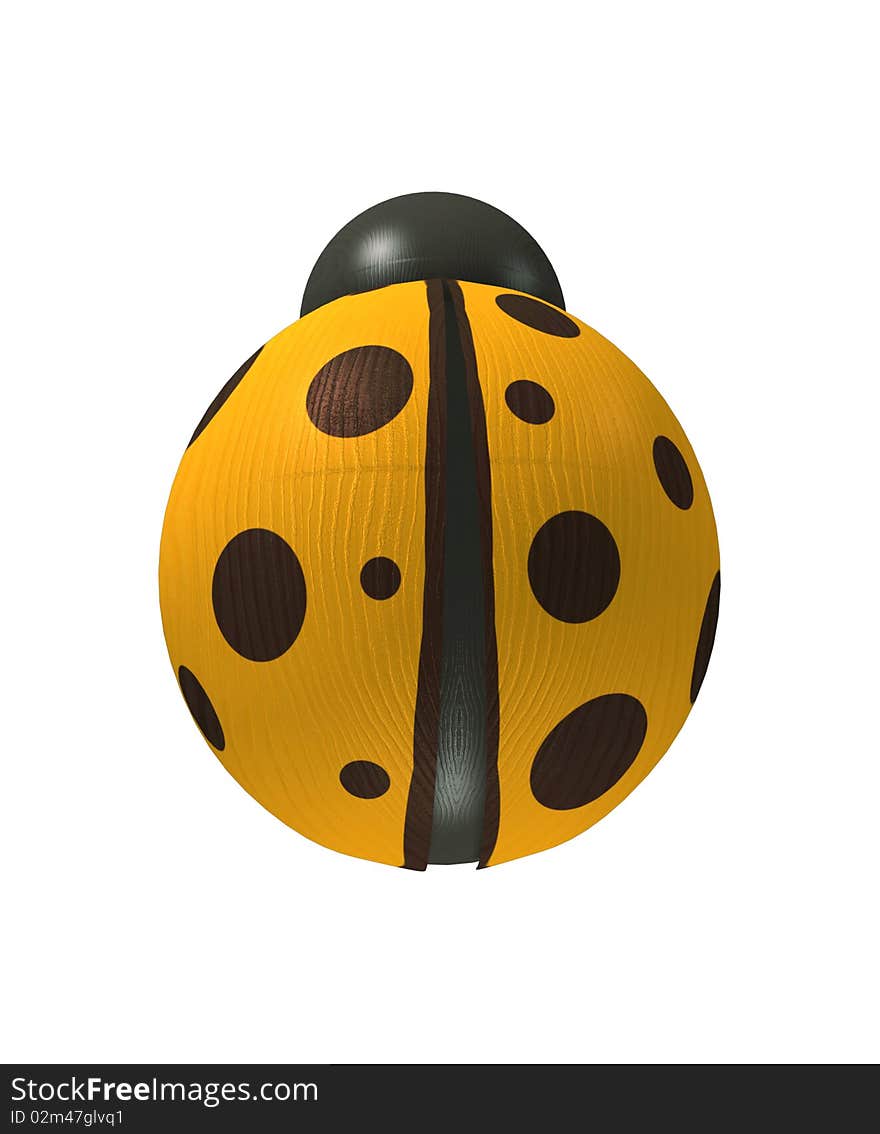 Wood Yellow Ladybird