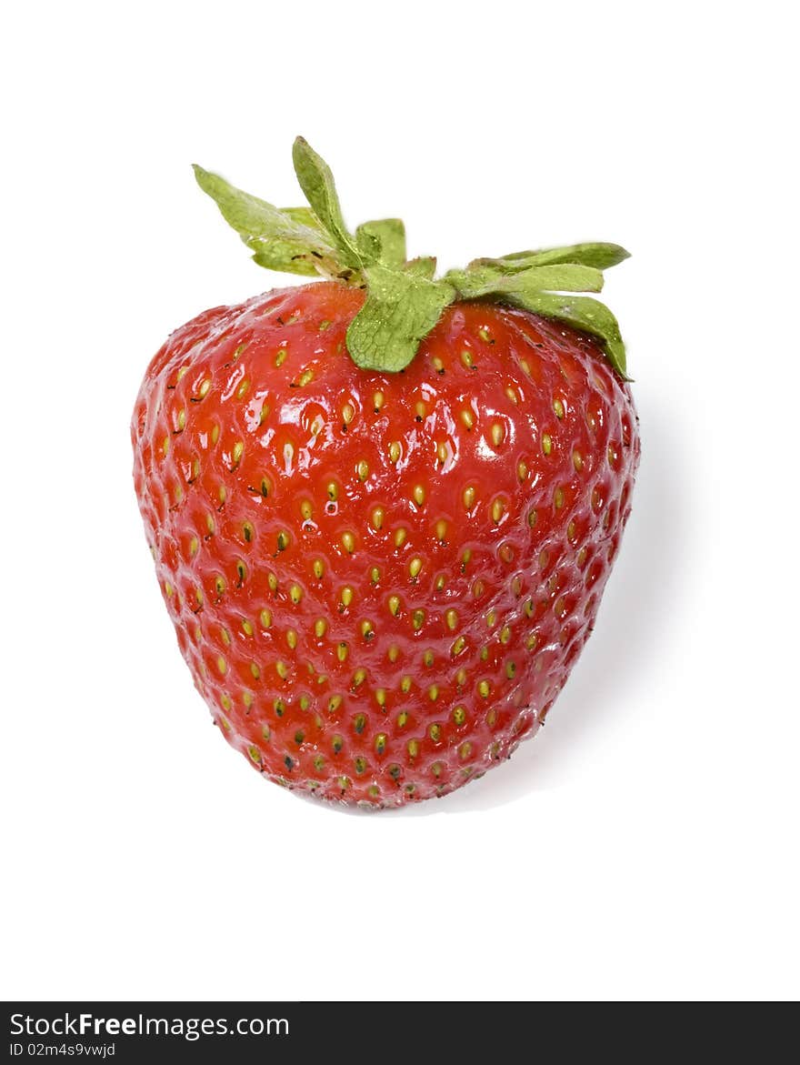 Strawberry isolated on white background