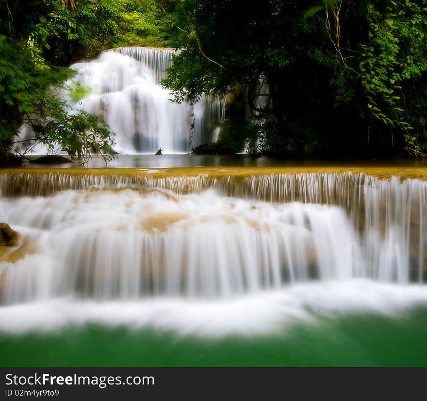 Huay Mae Khamin Waterfall