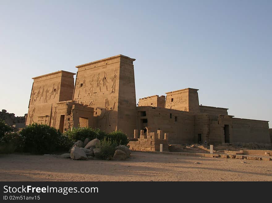 Egypt Temple of Philae Exterior