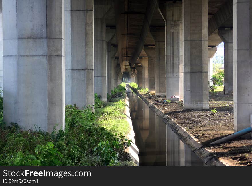 Tunnel Under Freeway