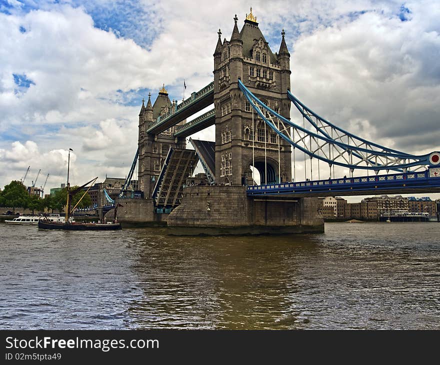 Tower Bridge London And River Thames