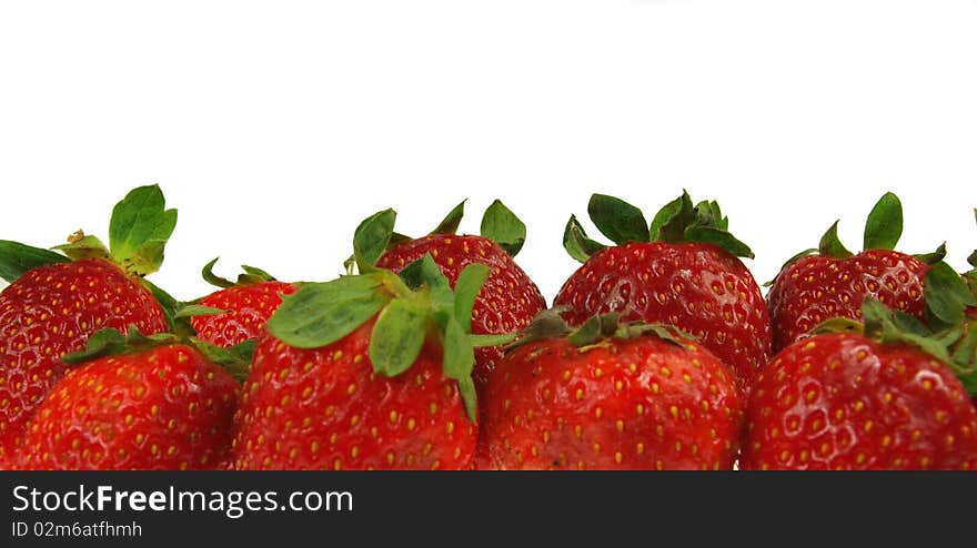 Studio photo of isolated fruit on white background. Studio photo of isolated fruit on white background