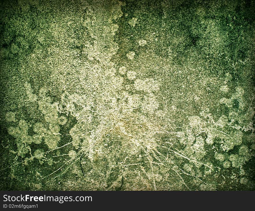 Green Tone old wall texture for background. Green Tone old wall texture for background