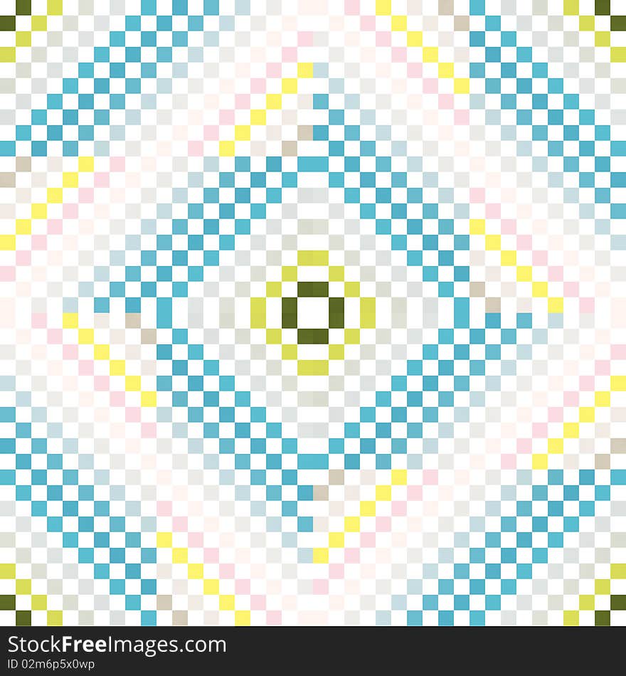 Colorful Square Pattern