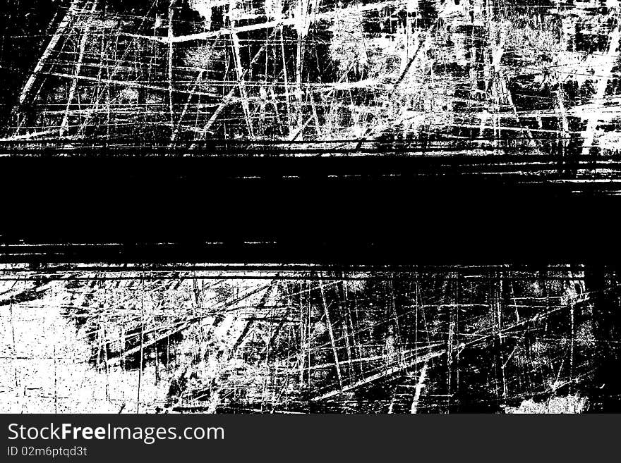 Old monochrome grunge background texture