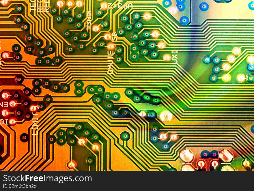 Digital world, with sunrise on the background with integrated bits and bytes. Digital world, with sunrise on the background with integrated bits and bytes