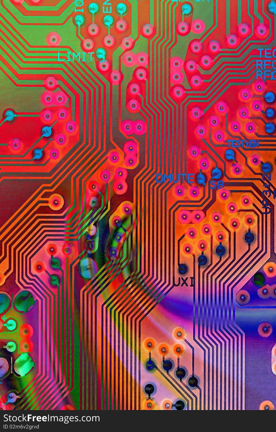 Digital world, with sunrise on the background with integrated bits and bytes. Digital world, with sunrise on the background with integrated bits and bytes