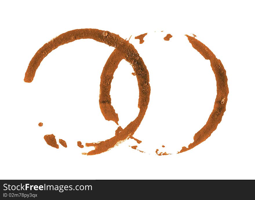 Different coffee stains