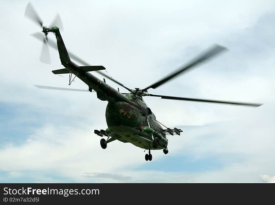 Military helicopter