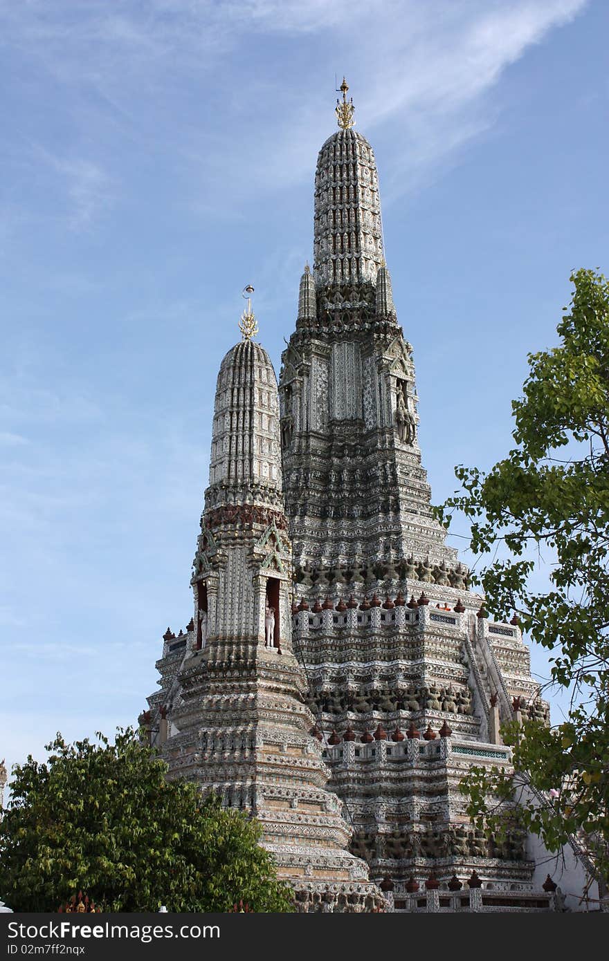 The Khmer style temple