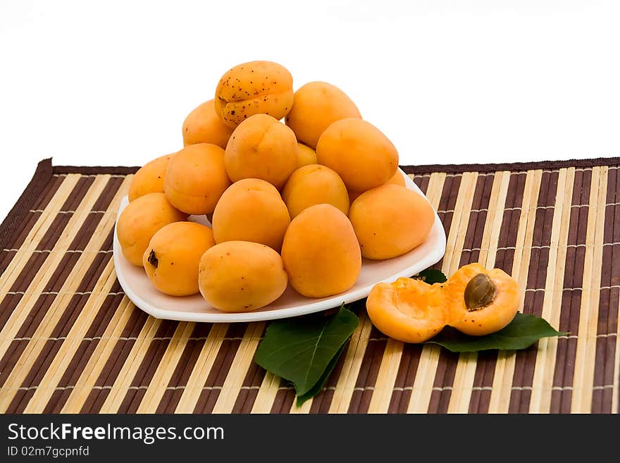 Fresh apricots