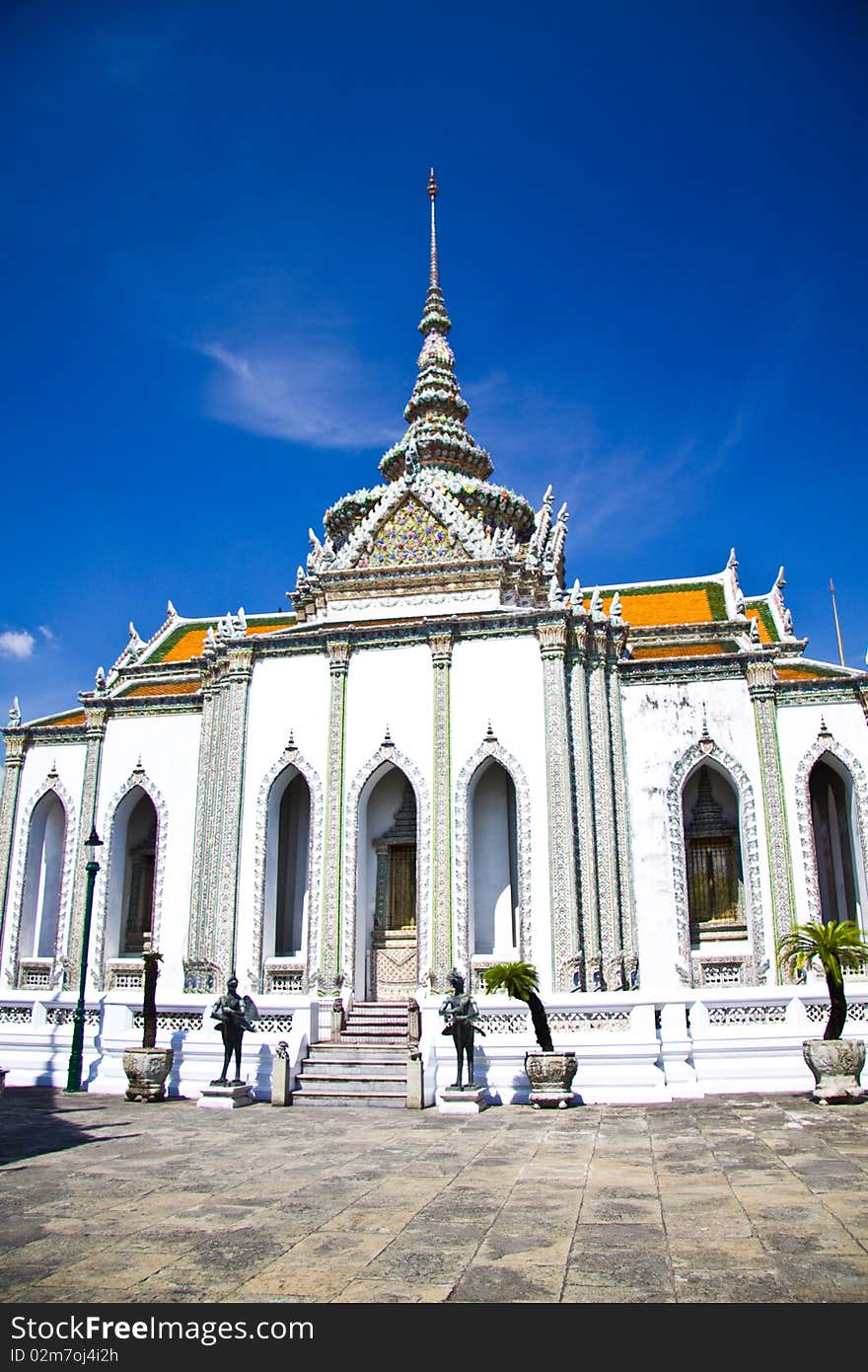 This is the libary hall in the grand palace.