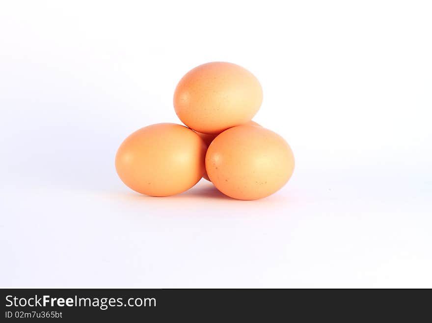 Eggs pyramid