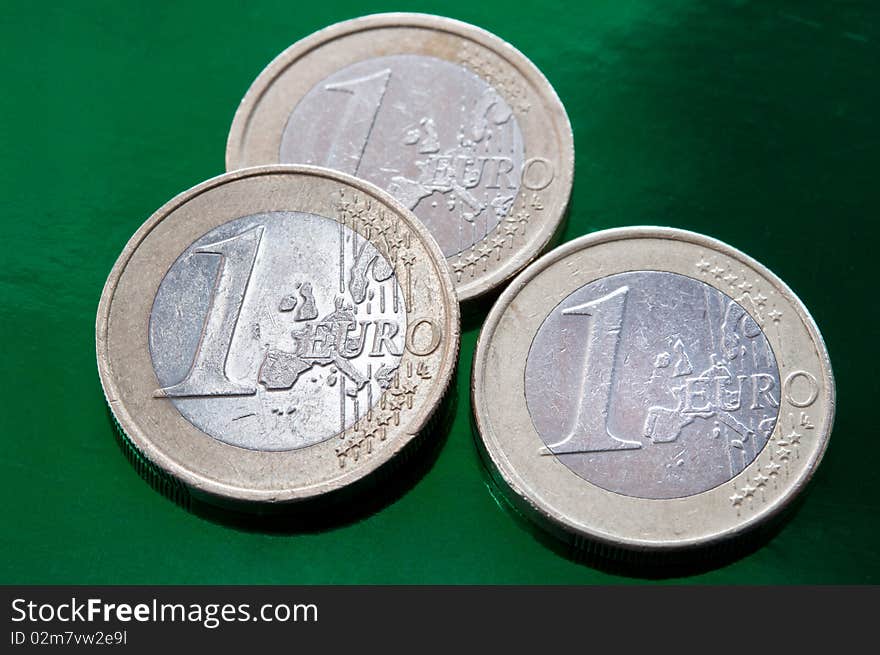 Euro coins