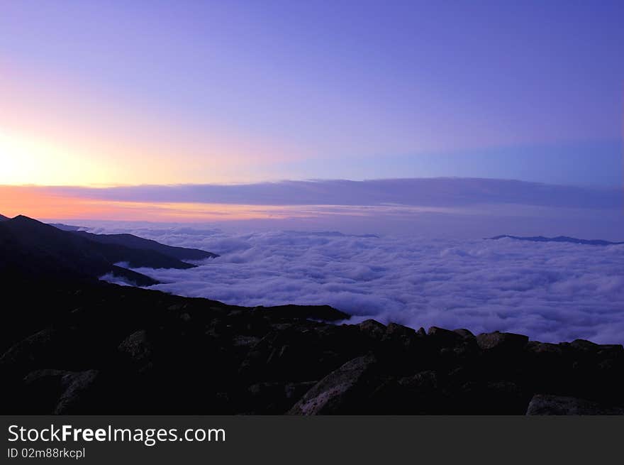 Sea of clouds